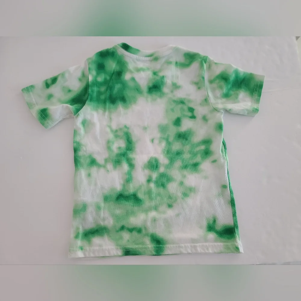 Boys Bundle T-shirts Green Saint Patricks Day White KidlifeShort Sleeve Size 4-5